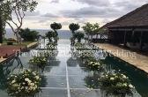 巴厘岛宝格丽别墅水台婚礼套系（2卧室）